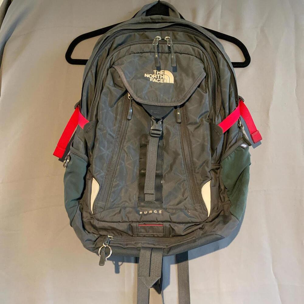 The North Face  Black and Grey Camping-hiking - Lots of Storage!